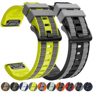 <span class=keywords><strong>Bracelet</strong></span> de montre QuickFit en silicone sport 22mm 26mm pour <span class=keywords><strong>Garmin</strong></span> <span class=keywords><strong>Fenix</strong></span> E 8 Pro 7X 7 6X 6 <span class=keywords><strong>5</strong></span> 5X <span class=keywords><strong>Plus</strong></span>/Epix 2 47mm 51mm Tactix - Product Image 1