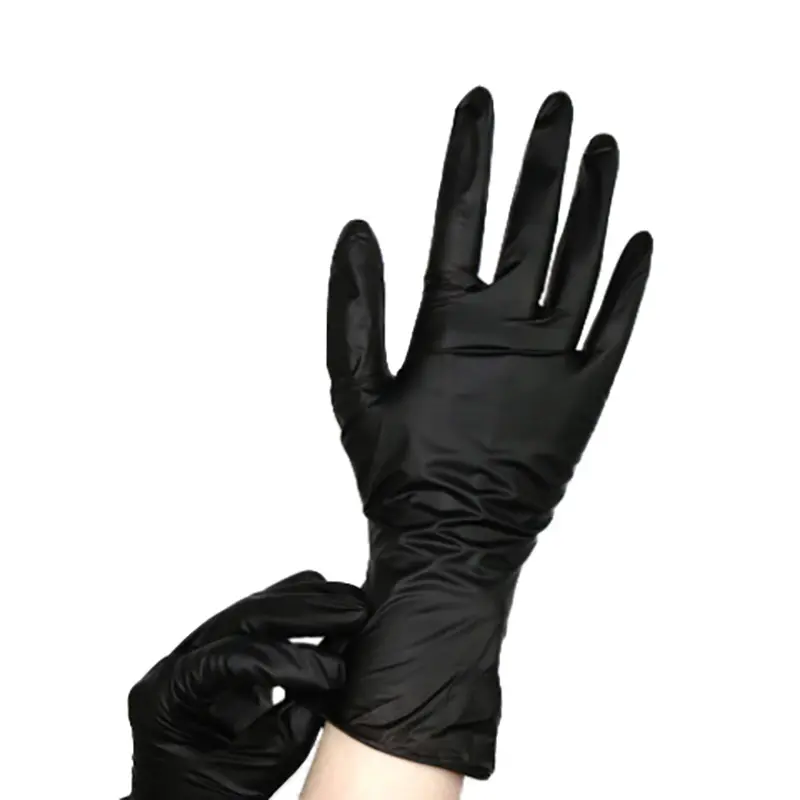 Sarung tangan sintetis vinil nitril Food Grade dengan CE