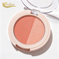 Fard à joues en poudre rose 5g, fini mat doux, formule lisse et facile à estomper pour peaux claires, OEM ODM, marque privée, vente en gros