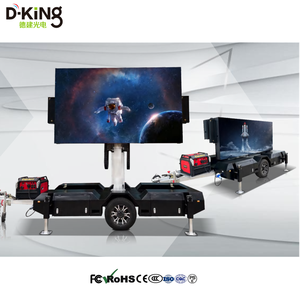 Outdoor Rental Large LED <b>Mobile</b> Truck Trailer Hitch Display <b>Solar</b> <b>Panels</b> 2560x1600mm Screen Hydraulic Lifting Rotating System - Product Image 3