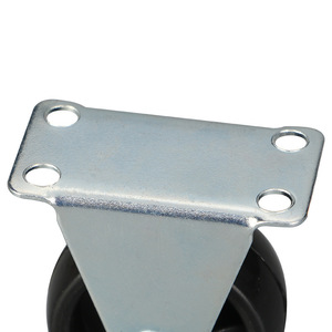 Fixed <b>Wheel</b> 1.5 Inch Flat Bottom <b>Plastic</b> Caster Industrial Casters For Furniture And Sofa - Product Image 1