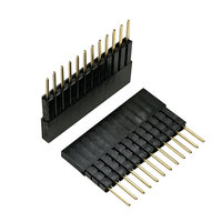 Connecteur femelle 12 broches 2,54 mm ESW-112-34 à prise surélevée