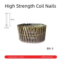 Wholesale Ring Shank Coil Nails Galvanized Wire Collated for Wooden Pallet Framing and Roofing Shingle Fastening Projects