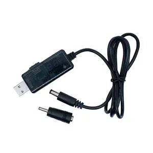 Usb Boost chuyển đổi DC 5V đến 9V 12V USB Step-Up chuyển đổi cáp + 3.5x1.35mm connecter - Product Image 3