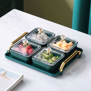 KTV Fruit <b>Plate</b> Customized Dry Fruit <b>Plate</b> Snacks Compartment Platter Snack <b>Plate</b> - Product Image 4