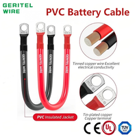 Câble de soudage et de batterie flexible en cuivre isolé PVC 35mm² 50mm² pour systèmes de stockage d'énergie par batterie et applications CC
