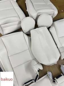 Juego Completo de Fundas de Asiento de Cuero Originales a Medida para <span class=keywords><strong>Volvo</strong></span> C70 2015-2024 de 5 y 4 Plazas, Cubiertas para Asientos de Coche - Product Image 3