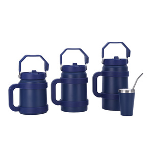 Borge Tùy Chỉnh 140Ml/1.2L/<span class=keywords><strong>1.5L</strong></span>/1.9L Cách Nhiệt Chân Không Bình Nhiệt Đôi Tường Nước Bằng Thép Không Gỉ Chai Cốc Với Xử Lý - Product Image 5