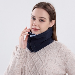 Nouveau collier écharpe en tricot épais à double couche pour l'hiver, chaud, pour hommes et femmes, écharpes et châles traditionnels - Product Image 3