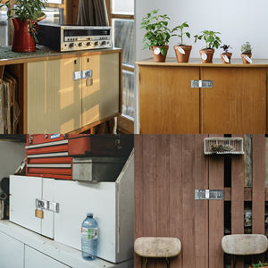 स्टेपल सेफ्टी हैप्स गेट डोर हैस्प लैच पैकलॉक क्लैस्प लॉक - Product Image 3