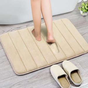 Alfombras de Espuma Viscoelástica Gruesa, Alfombrilla de Baño de Espuma Viscoelástica Súper Absorbente, Alfombrilla Antideslizante de Secado Rápido, Alfombrilla Suave para Ducha - Product Image 5