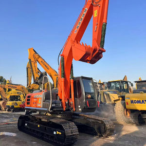 Excavatrice sur chenilles hydraulique Hitachi ZX210 d'occasion de haute qualité, modèle 2023, 21 tonnes, avec soupape Kawasaki, roulement et pompe - Product Image 1