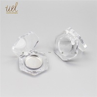 Kotak Eyeshadow warna tunggal, Stamping kosmetik perona pipi transparan Diameter dalam 26.3mm, stok tersedia