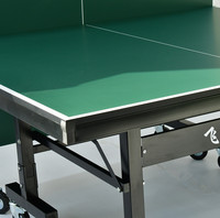 Table de ping-pong pliable professionnelle en MDF pour intérieur, 25 mm, fabrication directe d'usine