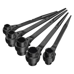 Siyah Metrik Uzun Saplı Endüstriyel Sınıf Lokma Anahtar Seti 1000lb-ft Tork Kapasiteli Çift Taraflı Kilitli Otomotiv Aleti - Product Image 1