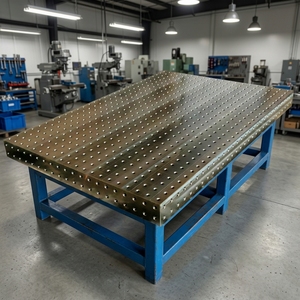 <span class=keywords><strong>Table</strong></span> <span class=keywords><strong>de</strong></span> soudage au nitruage <span class=keywords><strong>de</strong></span> qualité industrielle, plateforme 3D en acier trempé 16Mn pour l'industrie lourde - Product Image 1