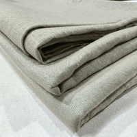 YACHITEX Tissu en lin de haute qualité sur mesure, 55% lin, 45% coton, teint, pour vêtements