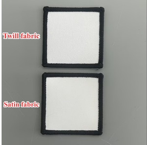 Petit patch 4cm Rectangle <span class=keywords><strong>2</strong></span>*<span class=keywords><strong>3</strong></span> pouces Sublimation patchs vierges personnalisé presse à chaud chapeau patchs avec crochet et boucle - Product Image 4