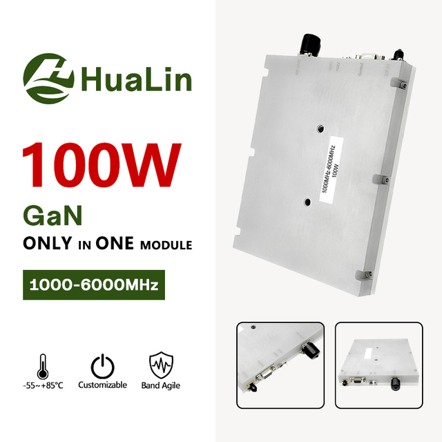 100W 1000-6000MHZ High Power Wideband UAV Counter Low-Altitude Security Module Anti FPV Module