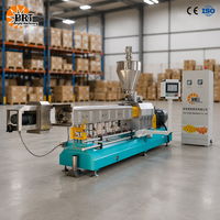 Ligne de production automatique d'extrusion de céréales soufflées (maïs, riz) – Machine à snacks soufflés au maïs