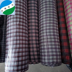Tissus pour vêtements produits prêts <span class=keywords><strong>tissu</strong></span> de stock vente très chaude grande quantité <span class=keywords><strong>pas</strong></span> <span class=keywords><strong>cher</strong></span> 100% fil de coton teint à carreaux stock lot <span class=keywords><strong>tissu</strong></span> - Product Image 2