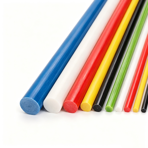 Tige en fibre de verre pultrudée hautement flexible TOPFRP, directement de l'usine, 0,4 mm-50 mm / Tige FRP GFRP / Tige en fibre de verre - Product Image 2