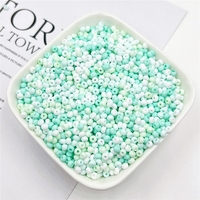 Perles de verre macaron givrées de haute qualité de 3 mm, accessoires de bijouterie DIY en vrac pour bracelets et colliers.