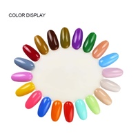 Lot de 10 rouleaux de présentation pour nail art, 20 couleurs, échantillons de vernis à ongles, tableau de présentation des couleurs d'ongles rond