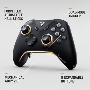 FLYDIGI Vader 5 Pro Kablosuz Oyun Kumandası 1000Hz Hall Etkili Joystick Çok Platformlu Oyun Konsolu PC, Switch, <span class=keywords><strong>Android</strong></span> ve IOS için - Product Image 5