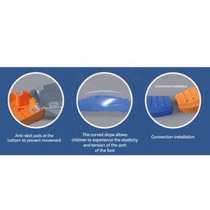 Mới nhất trẻ em đi Bộ cân bằng đồ chơi cân bằng xúc giác Board Set 8 cái tùy chỉnh đồ chơi bằng nhựa cho trẻ em - Product Image 2