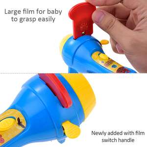 Lampe led portable avec lumière pour bébé, fonctionnement à piles, 30 cm, <span class=keywords><strong>film</strong></span> coulissant, <span class=keywords><strong>dessin</strong></span>, projecteur, jouet, torche pour enfants - Product Image 5
