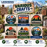 Écusson brodé personnalisé pour l'aventure, idéal pour les sacs à dos de voyage, le camping, les vestes en jean, les chapeaux et les accessoires