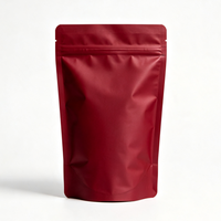 Sacs d'emballage en gros personnalisés en PE gaufré de qualité alimentaire, à fond plat, pour l'affichage de thé, café en grains et produits de détail