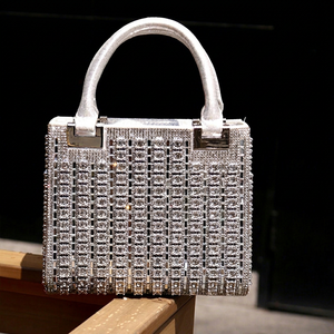 Crystal Evening <b>Bag</b> With Chain Strap Sparkling Elegant Clutch For Party Princess Women Clutch Tote Shoulder Crossbody <b>bag</b> - Product Image 1