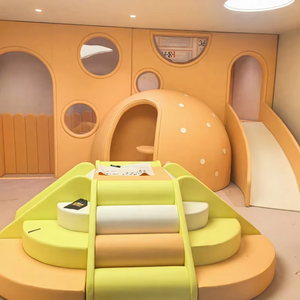 Zone de jeux souple pour enfants, équipement de jeux souple, garderie pour bébés, équipement de terrain de jeux intérieur avec grimpeurs, espace de maternelle - Product Image 1