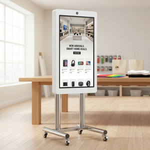 Pantalla Digital Táctil Android 15 de 32 Pulgadas, 4K, 8GB, 256GB, 1 Año de Garantía, Kiosco Portátil Inteligente para Publicidad en Comercios - Product Image 6