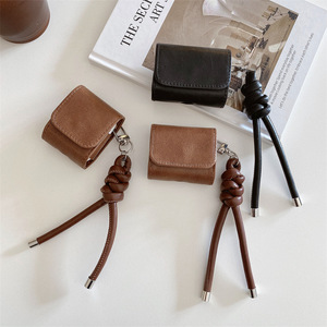 Cuir PU de qualité supérieure adapté aux <span class=keywords><strong>airpods</strong></span> 4ème génération housse de protection 2ème génération 3ème génération étui pour casque - Product Image 1