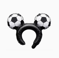 Ballons en aluminium géants en forme de trophée de football et de chaussure de foot avec logo personnalisé pour les fêtes sportives et la décoration de tous les festivals