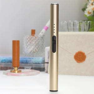 Encendedor Electrónico de Pulso, 17cm, de Aluminio, Recargable por USB, para Velas y Sellado de Cera - Product Image 1