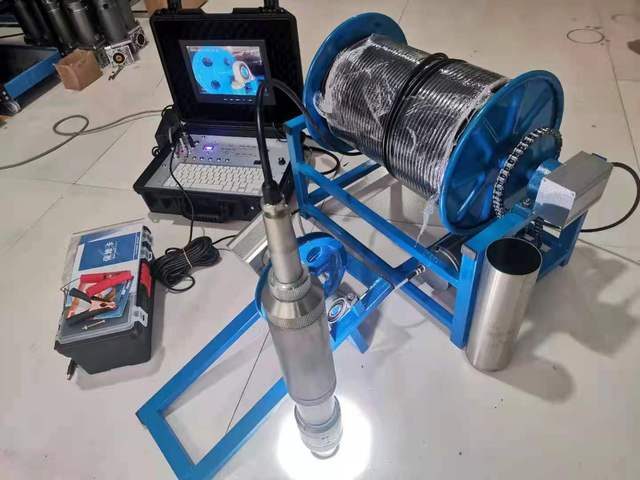 200m Deep Well Inspection Good Price Simple Design Borehole Inspection Camera