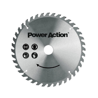 Scie circulaire électrique Power Action 185 mm pour le travail du bois 1500 W CS1500