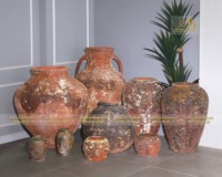 Pot keramik laut OC015H81 untuk rumah, kreasi lanskap Mini dekorasi taman penanaman lumut
