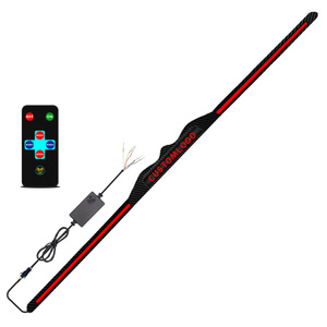 Feux arrière de <span class=keywords><strong>voiture</strong></span> modifiés <span class=keywords><strong>en</strong></span> fibre de carbone, design à trois sections, feux arrière réglables, étanches, LED - Product Image 2