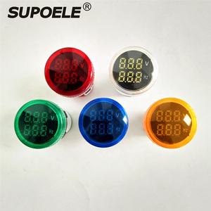 22mm AC 50-500V 0-99Hz Digital Display Spannung Hertz meter Frequenz Spannung <span class=keywords><strong>Tester</strong></span> Meter voltmeter Anzeige Signal Licht - Product Image 1