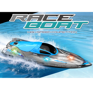 <span class=keywords><strong>Bateau</strong></span> télécommandé électrique pour enfants, modèle de <span class=keywords><strong>bateau</strong></span> rapide étanche 2,4 GHz 25 km/h, jouet télécommandé haute vitesse pour enfants - Product Image 6