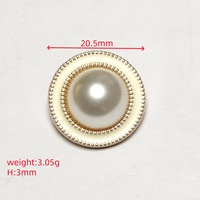 Boutons en alliage de zinc métallique personnalisables de haute qualité, plaqués, sans nickel, à tige, forme élégante, classique, mode, pour vêtements