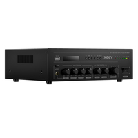 XIDLY XY-106GF Amplificateur de ligne multizone compact 80W de haute qualité avec lecteur audio USB, fréquence 30Hz-15KHz, garantie 3 ans