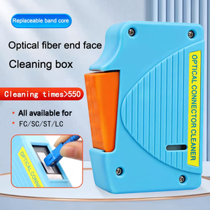 صندوق تنظيف أطراف الألياف البصرية SC/ST/FC، طقم أدوات مسح الألياف البصرية لمراكز البيانات - Product Image 2