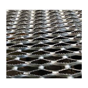 <span class=keywords><strong>Grille</strong></span> antidérapante perforée en aluminium sur mesure, plaque en acier - Product Image 1