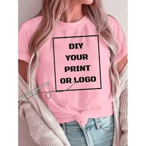 Nueva Camiseta de Verano para Mujer con Estampado Abstracto de Ratón, Transpirable, Antipilling, Compresión, Logotipo EL Brillante, Manga Corta, Cuello Redondo - Product Image 6